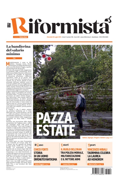 mercoledì 26 luglio 2023