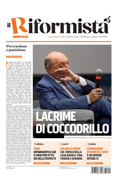 sabato 29 luglio 2023