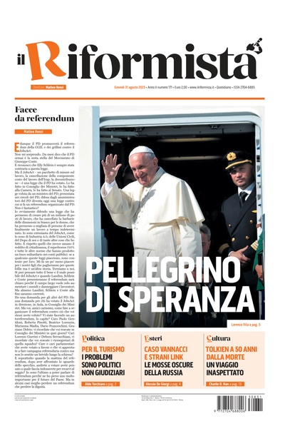 giovedì 31 agosto 2023