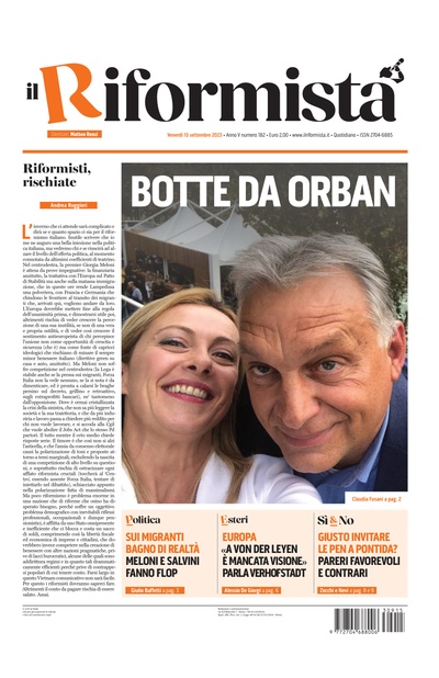 venerdì 15 settembre 2023