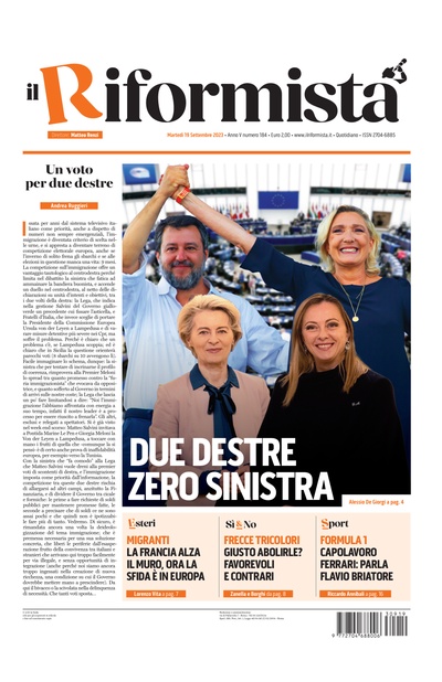 martedì 19 settembre 2023