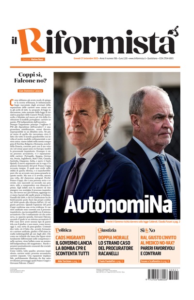 giovedì 21 settembre 2023