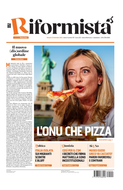 venerdì 22 settembre 2023