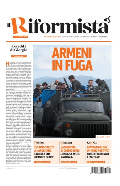 mercoledì 27 settembre 2023