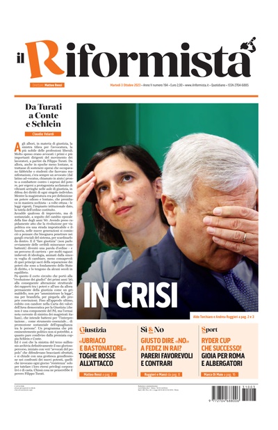 martedì 3 ottobre 2023