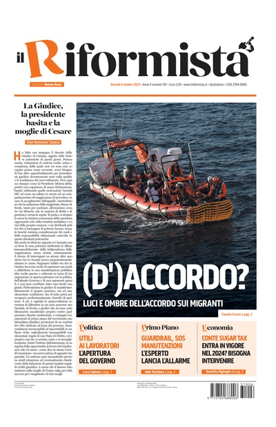 venerdì 6 ottobre 2023
