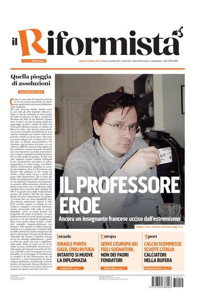 sabato 14 ottobre 2023
