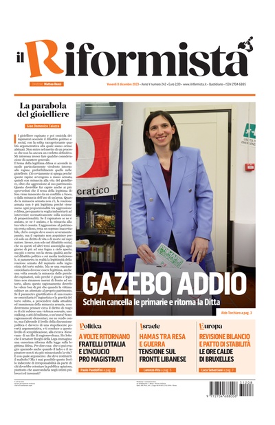 venerdì 8 dicembre 2023