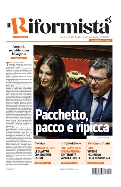 sabato 23 dicembre 2023
