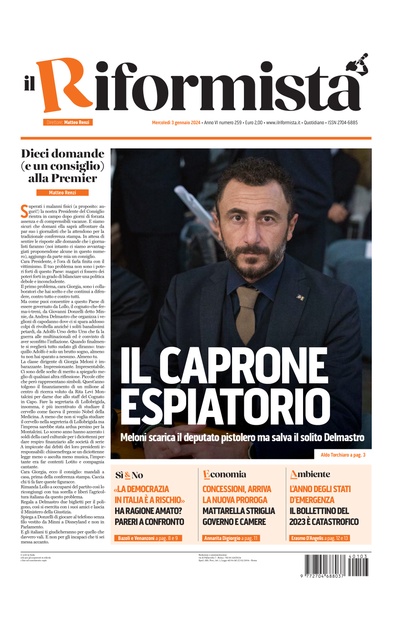 mercoledì 3 gennaio 2024