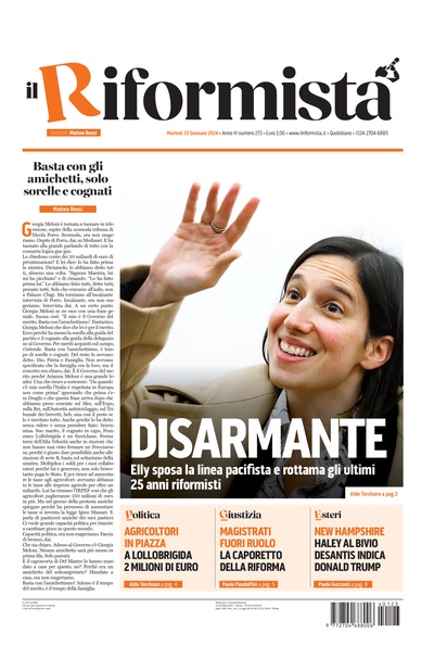 martedì 23 gennaio 2024