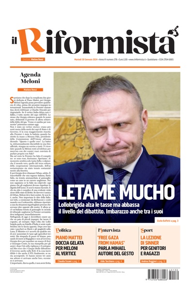 martedì 30 gennaio 2024