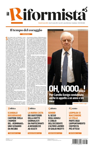 venerdì 8 marzo 2024