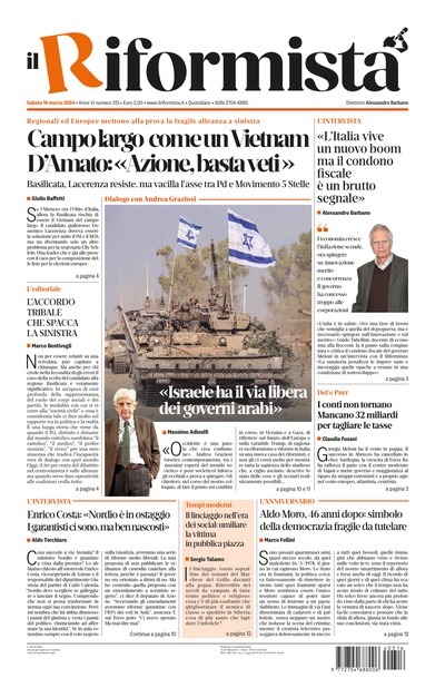 sabato 16 marzo 2024