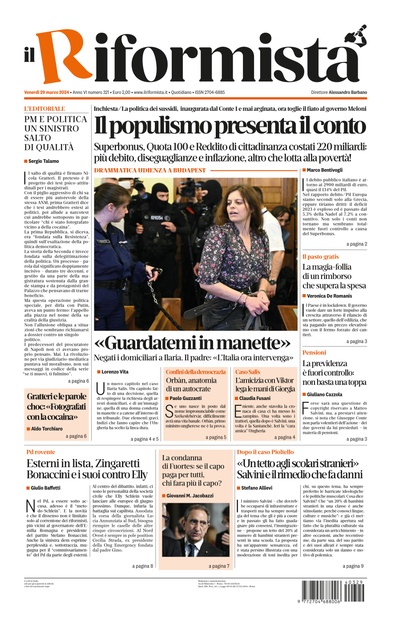 venerdì 29 marzo 2024