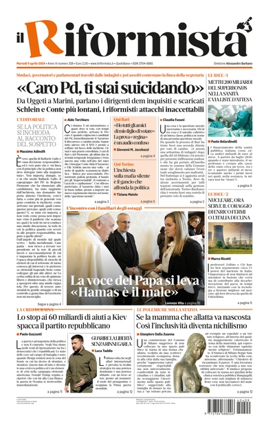 martedì 9 aprile 2024