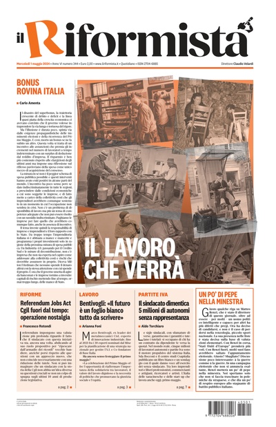 mercoledì 1 maggio 2024