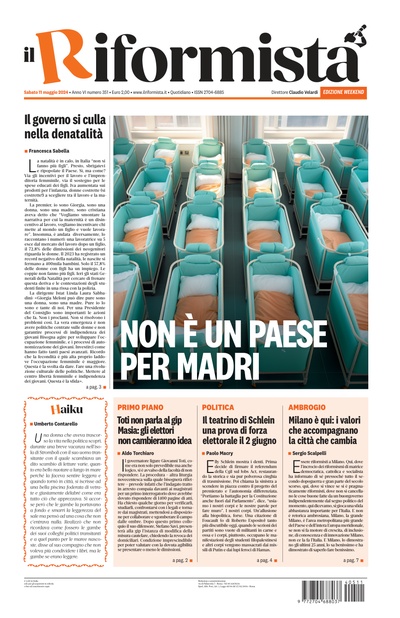 sabato 11 maggio 2024