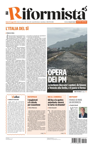 sabato 18 maggio 2024