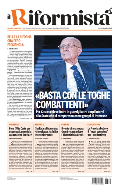 venerdì 31 maggio 2024
