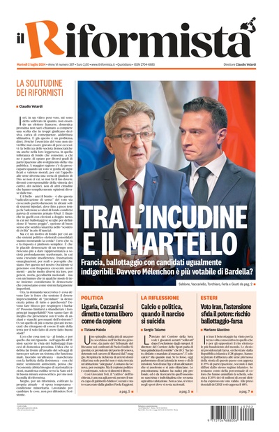 martedì 2 luglio 2024