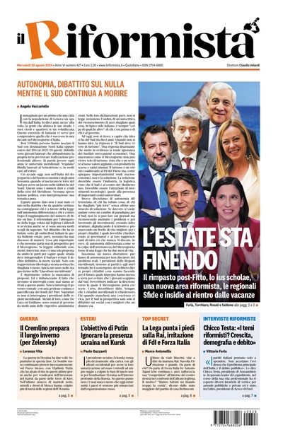mercoledì 28 agosto 2024