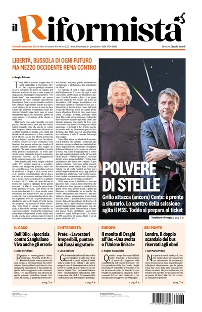 venerdì 6 settembre 2024