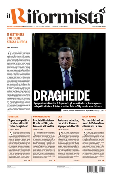 mercoledì 11 settembre 2024