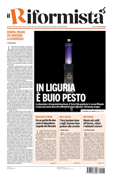 venerdì 13 settembre 2024