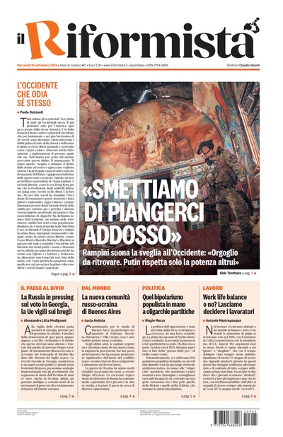 mercoledì 25 settembre 2024