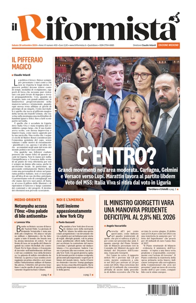 sabato 28 settembre 2024