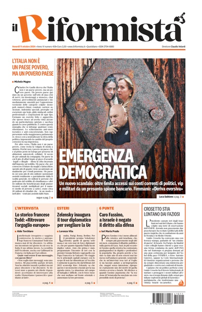 venerdì 11 ottobre 2024
