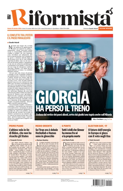 sabato 19 ottobre 2024