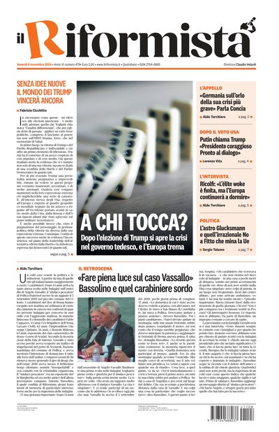 venerdì 8 novembre 2024
