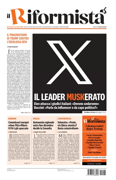 mercoledì 13 novembre 2024