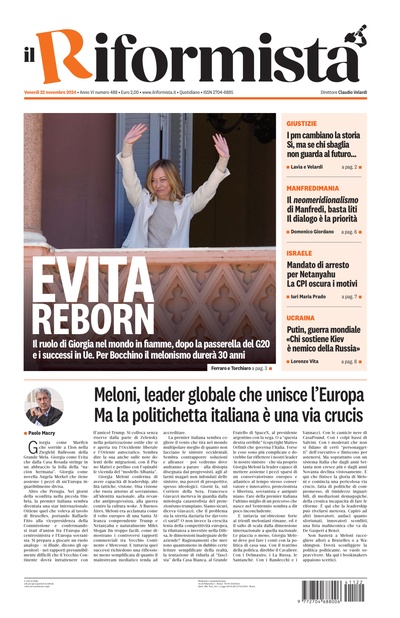 venerdì 22 novembre 2024