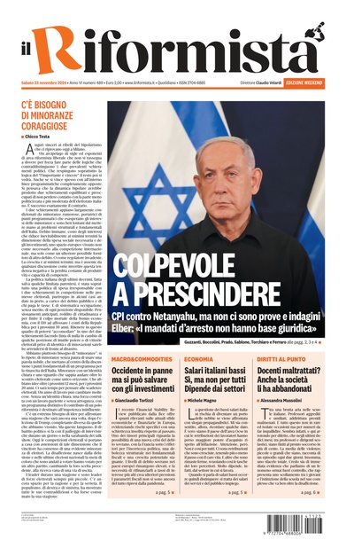 sabato 23 novembre 2024