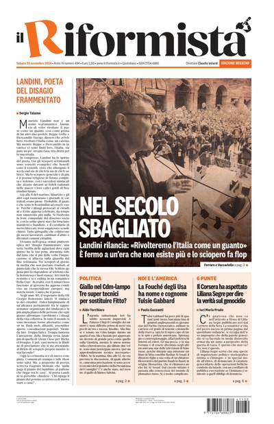 sabato 30 novembre 2024