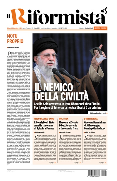 sabato 28 dicembre 2024