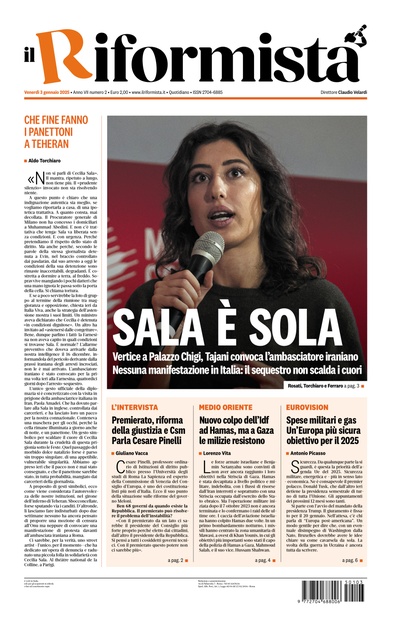 venerdì 3 gennaio 2025