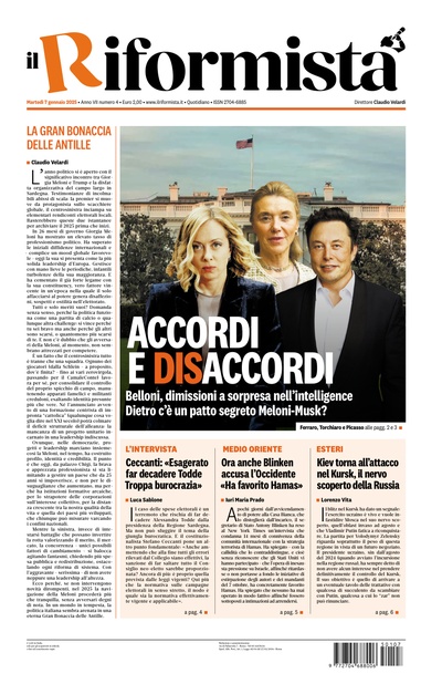 martedì 7 gennaio 2025