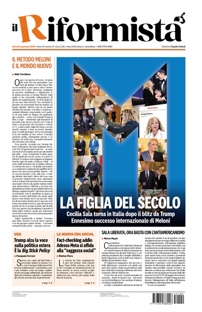 giovedì 9 gennaio 2025