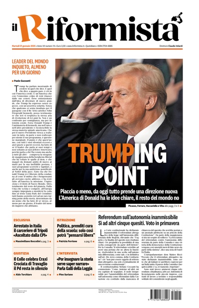 martedì 21 gennaio 2025