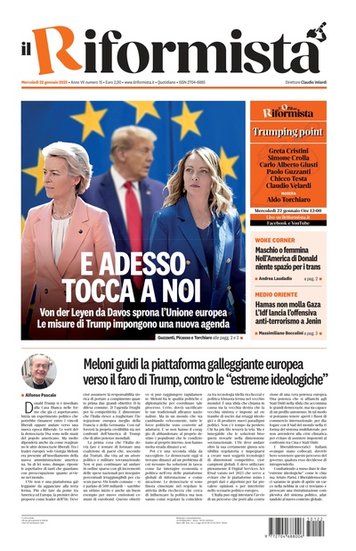 mercoledì 22 gennaio 2025