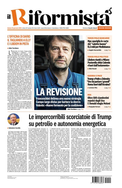 sabato 25 gennaio 2025