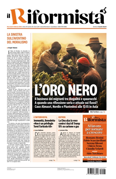 mercoledì 5 febbraio 2025
