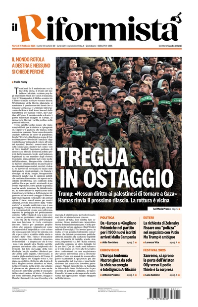 martedì 11 febbraio 2025