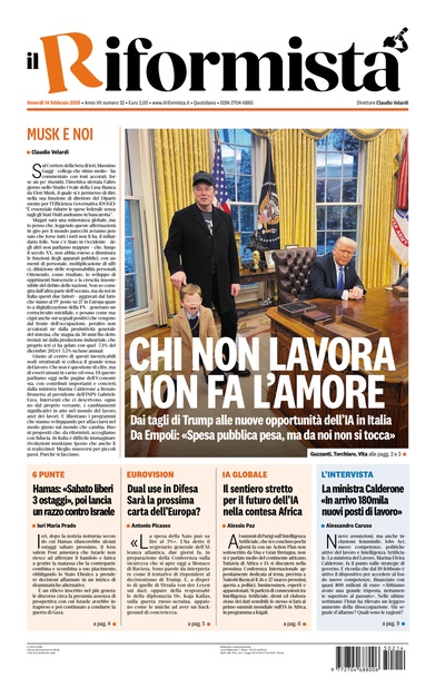 venerdì 14 febbraio 2025