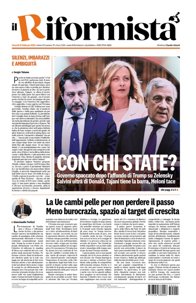 venerdì 21 febbraio 2025