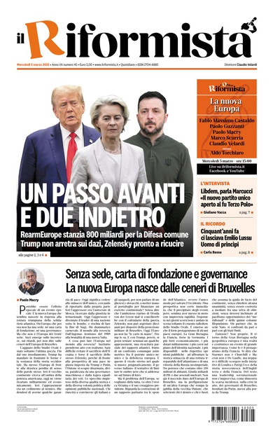 mercoledì 5 marzo 2025